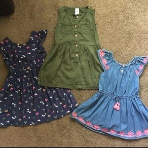 3 Toddler dresses size 2T